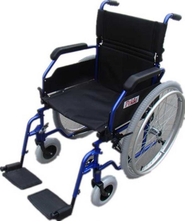 PRIDE PMW902 SELF PROPEL DELUXE WHEELCHAIR, ALUMINIUM PMW902